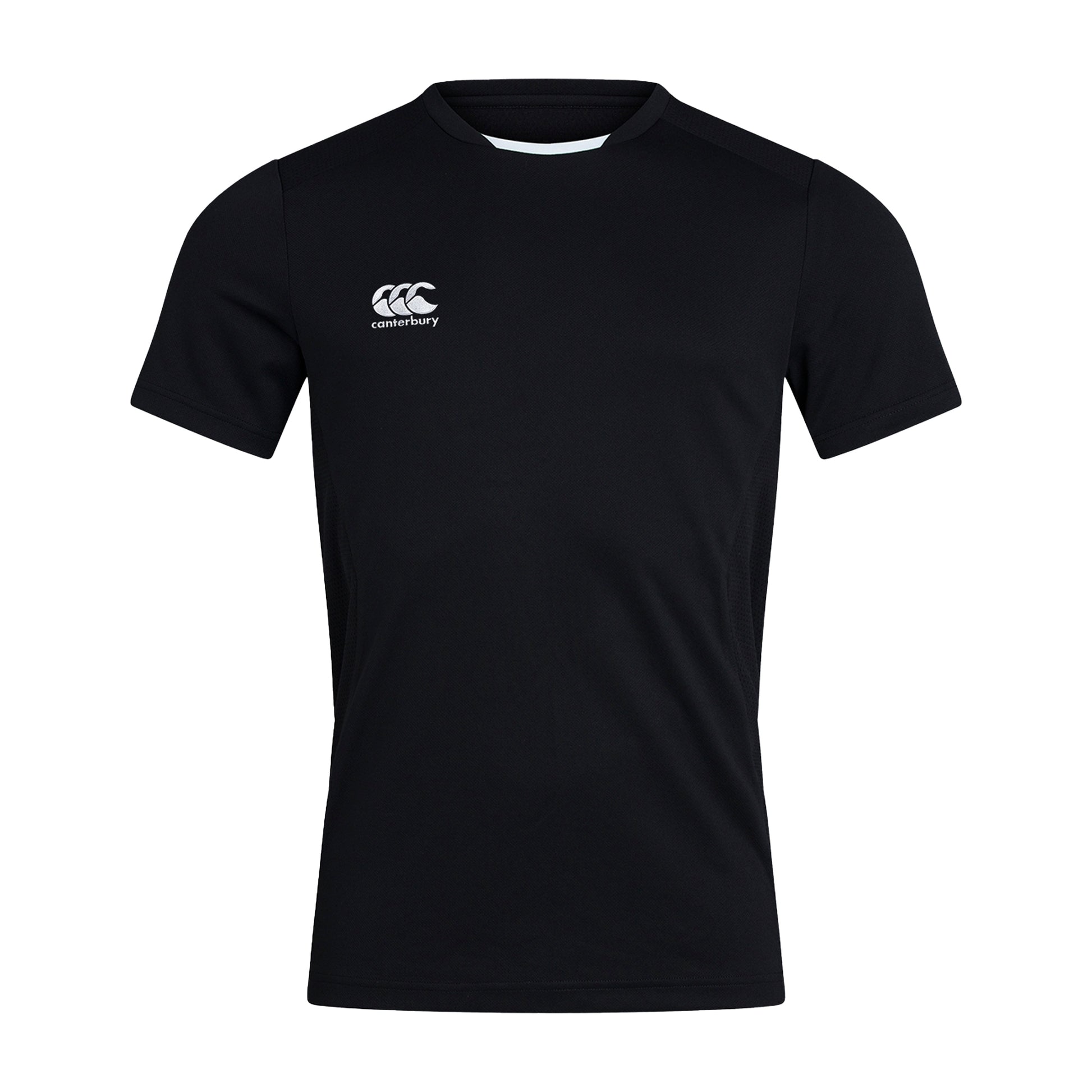 Black - Front - Canterbury Mens Club Dry T-Shirt