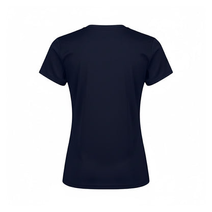 Navy - Back - Canterbury Womens-Ladies CoolDry T-Shirt