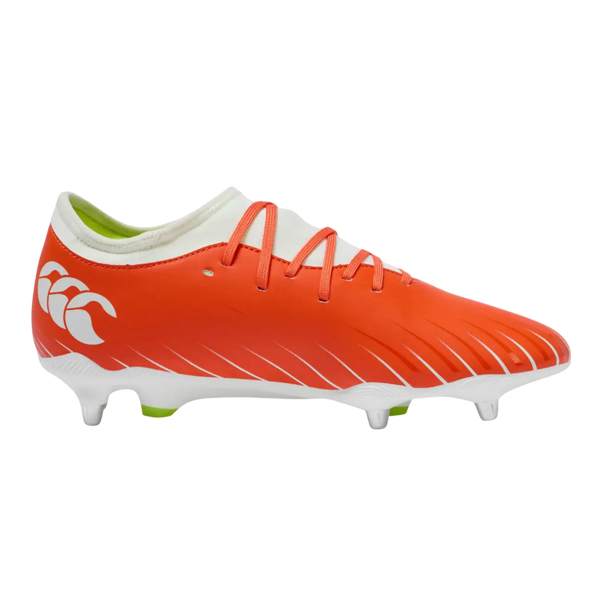 Tangerine Tango - Front - Canterbury Unisex Adult Speed Falcon Team Soft Ground Rugby Boots