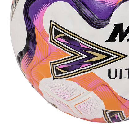 White-Orange-Purple - Back - Mitre Ultimax Pro 26 Football