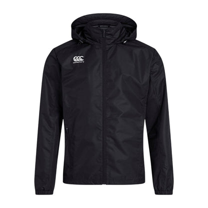 Black - Front - Canterbury Mens Rain Vaposhield Full Zip Jacket
