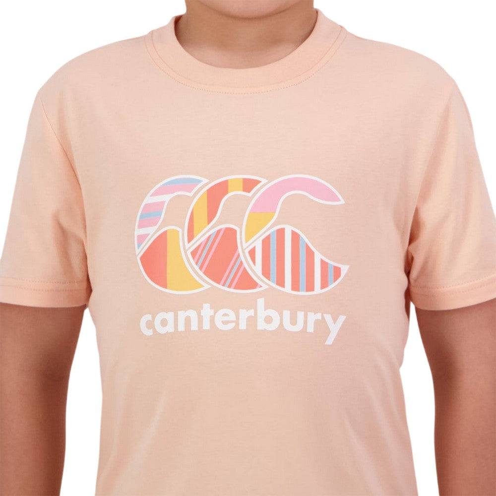 Peach Parfait - Side - Canterbury Childrens-Kids Uglies T-Shirt