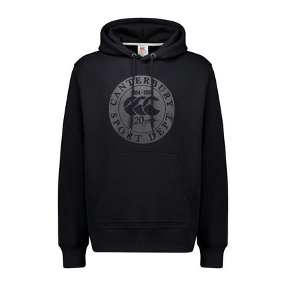 Jet Black-Fuchsia Red - Front - Canterbury Mens Sport Dept. Hoodie