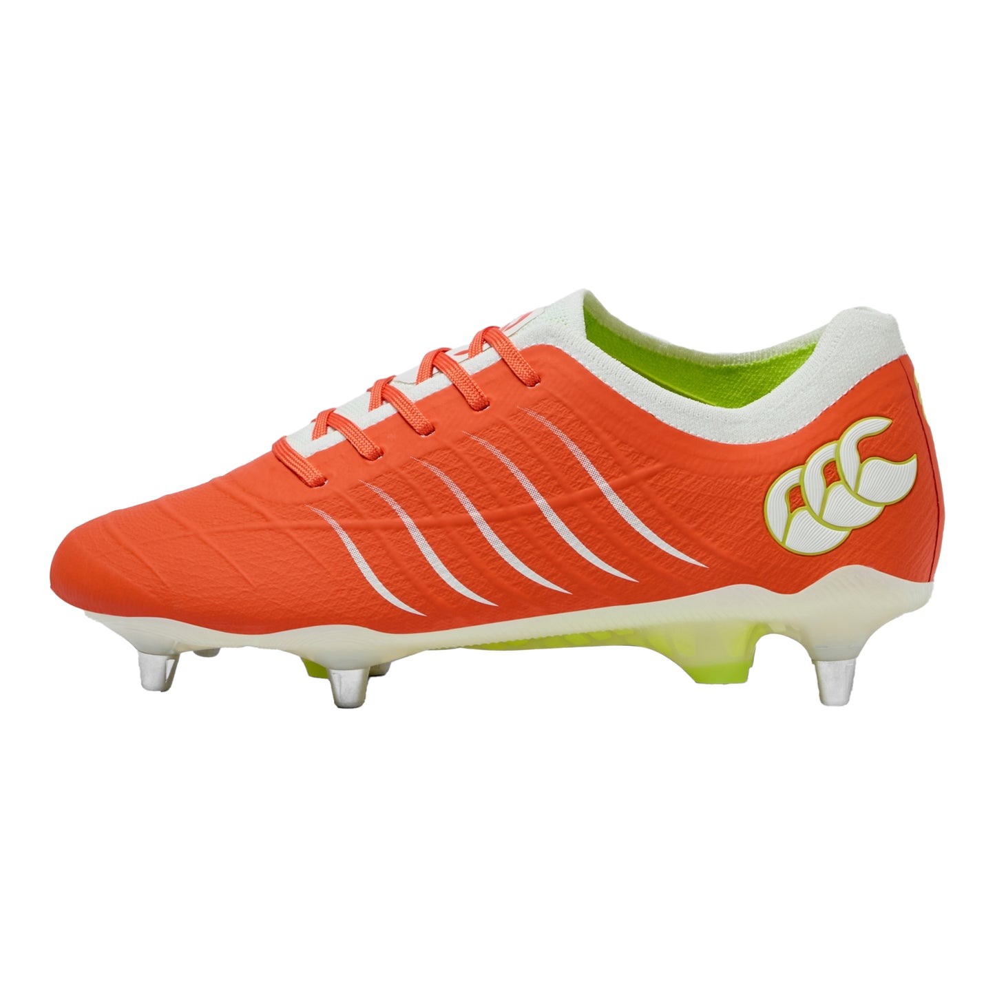 Tangerine Tango - Side - Canterbury Mens Phoenix 2.0 Elite Soft Ground Rugby Boots