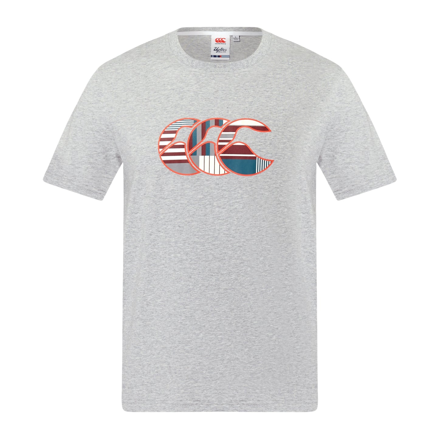 Grey - Front - Canterbury Mens Uglies Logo T-Shirt