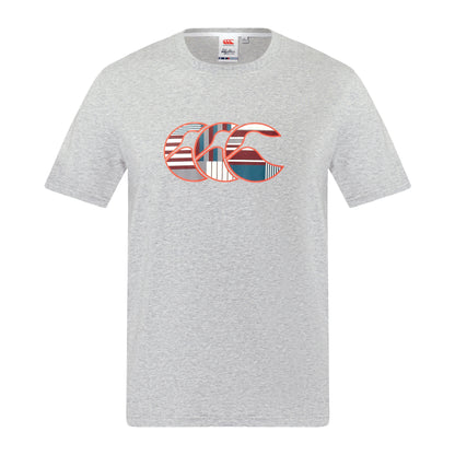 Grey - Front - Canterbury Mens Uglies Logo T-Shirt