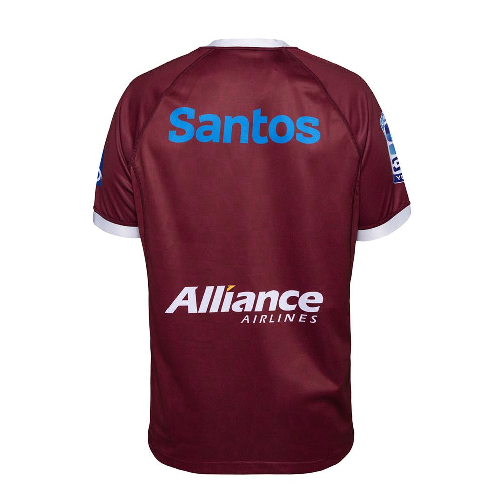 Navy - Back - Canterbury Childrens-Kids Queensland Reds Top