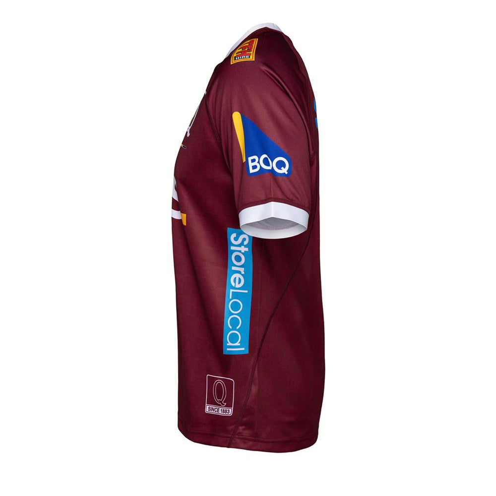Navy - Side - Canterbury Childrens-Kids Queensland Reds Top