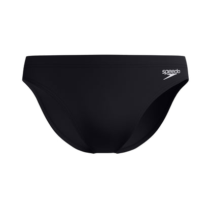 Black - Front - Speedo Mens Logo Endurasoft Briefs