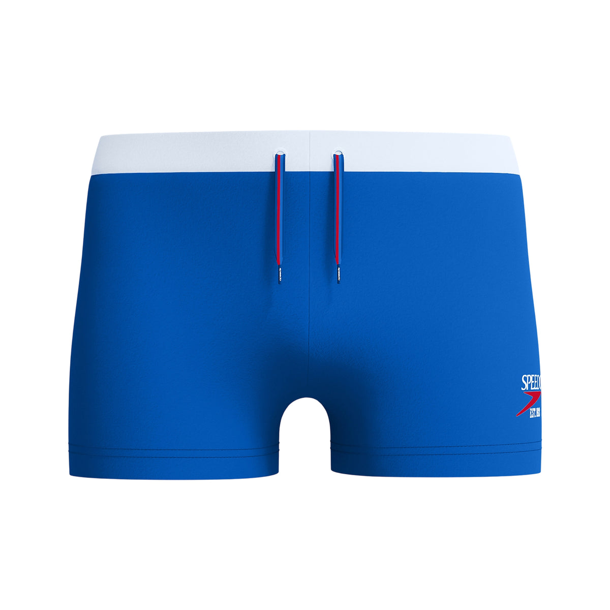 Blue - Front - Speedo Mens Solid Swim Shorts