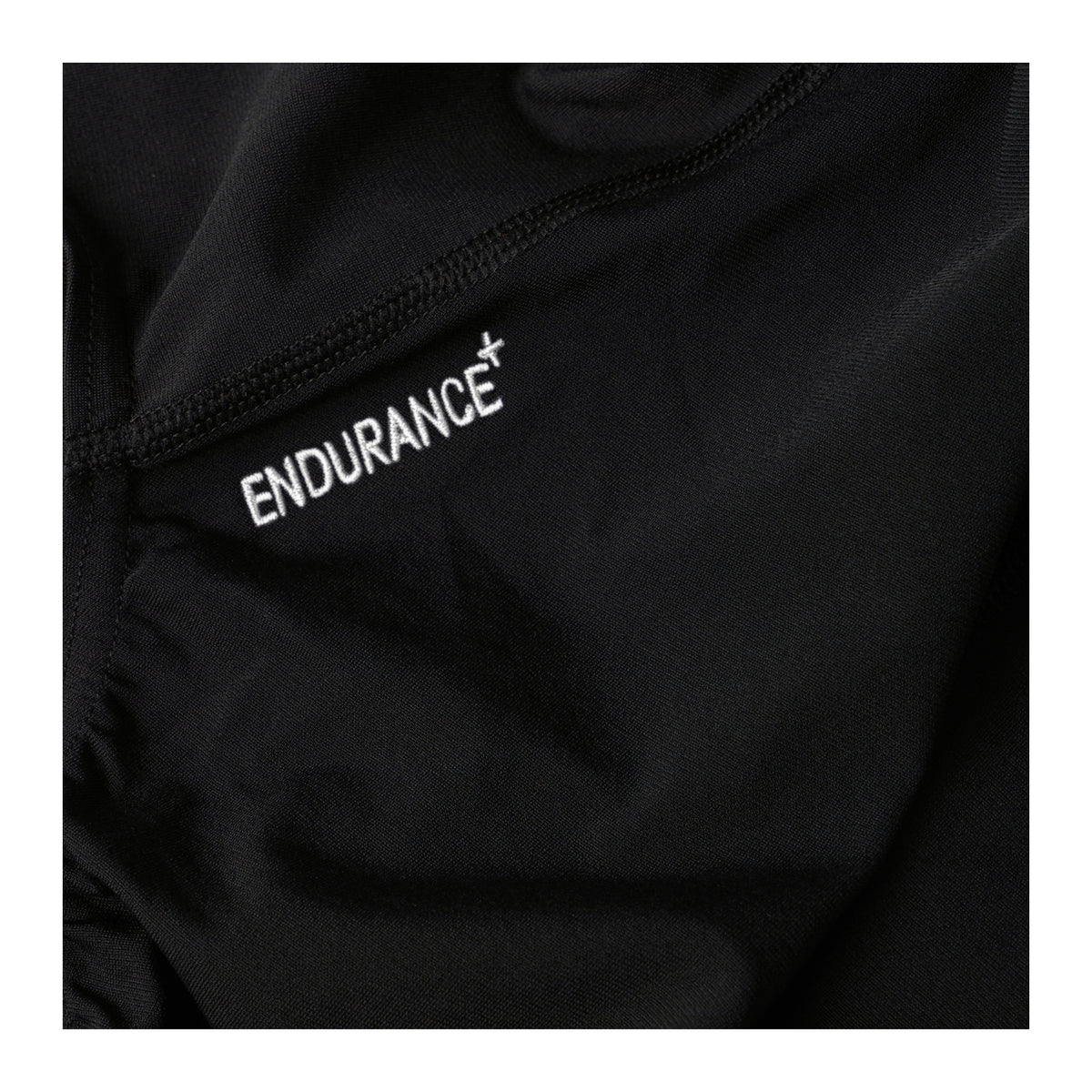 Black - Side - Speedo Womens-Ladies Kickback Endurance+ One Piece Swimsuit