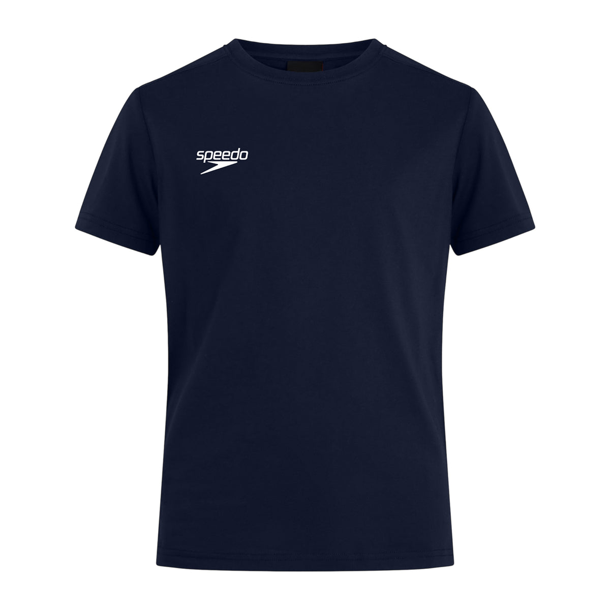 Navy - Front - Speedo Mens Club Plain T-Shirt