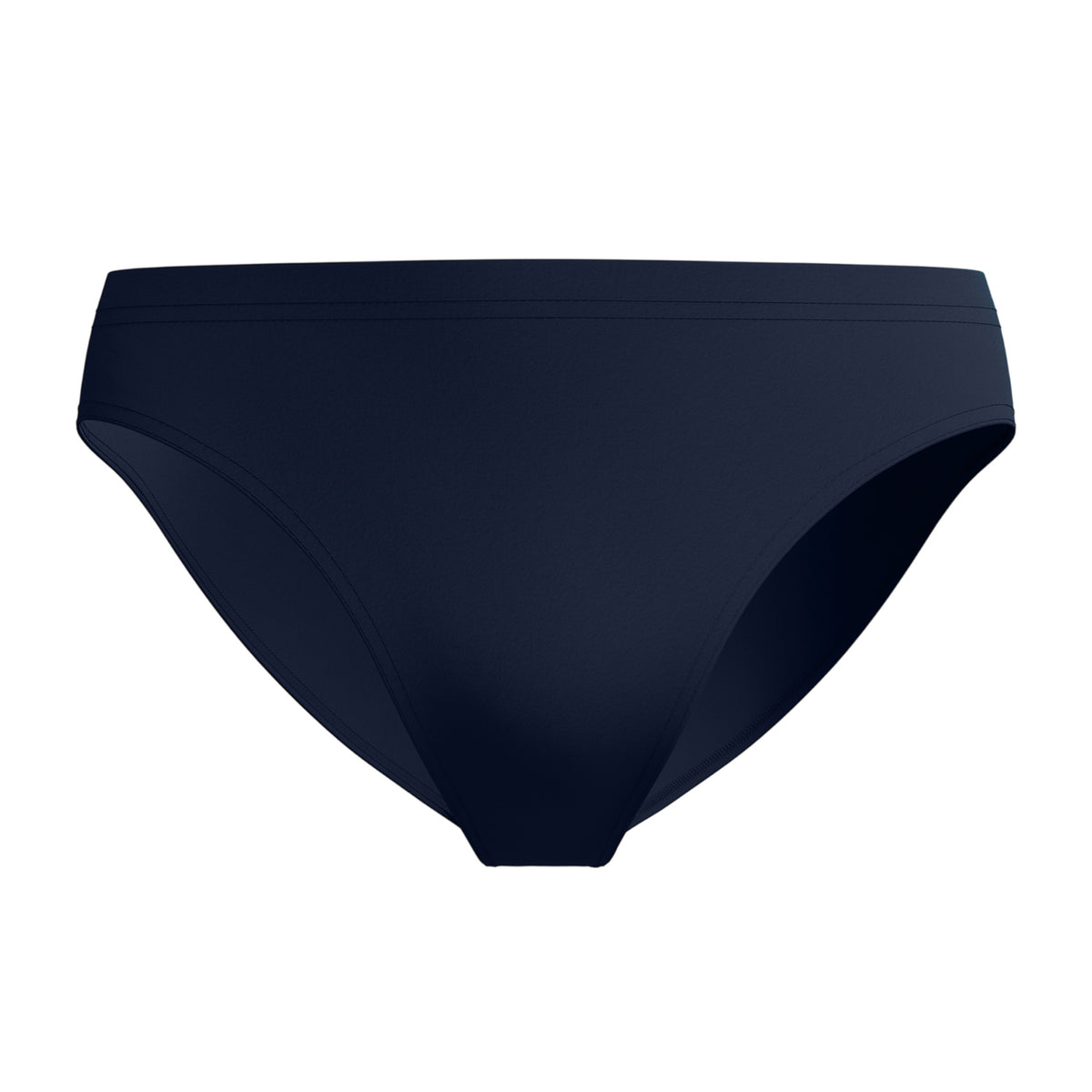Navy - Front - Speedo Mens Boom Solid Endurance+ Swim Briefs