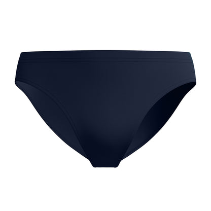 Navy - Front - Speedo Mens Boom Solid Endurance+ Swim Briefs