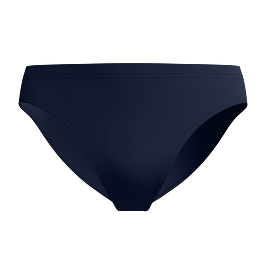 Navy - Front - Speedo Mens Boom Solid Endurance+ Swim Briefs