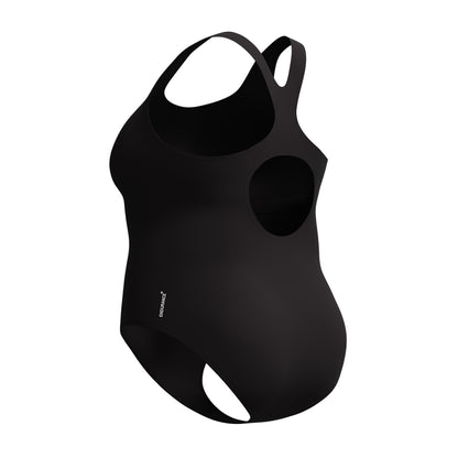 Black - Lifestyle - Speedo Womens-Ladies Medalist Endurance+ One Piece Swimsuit