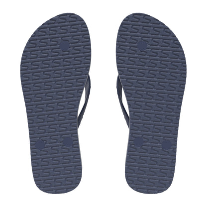 Blue - Back - Speedo Womens-Ladies Logo Flip Flops