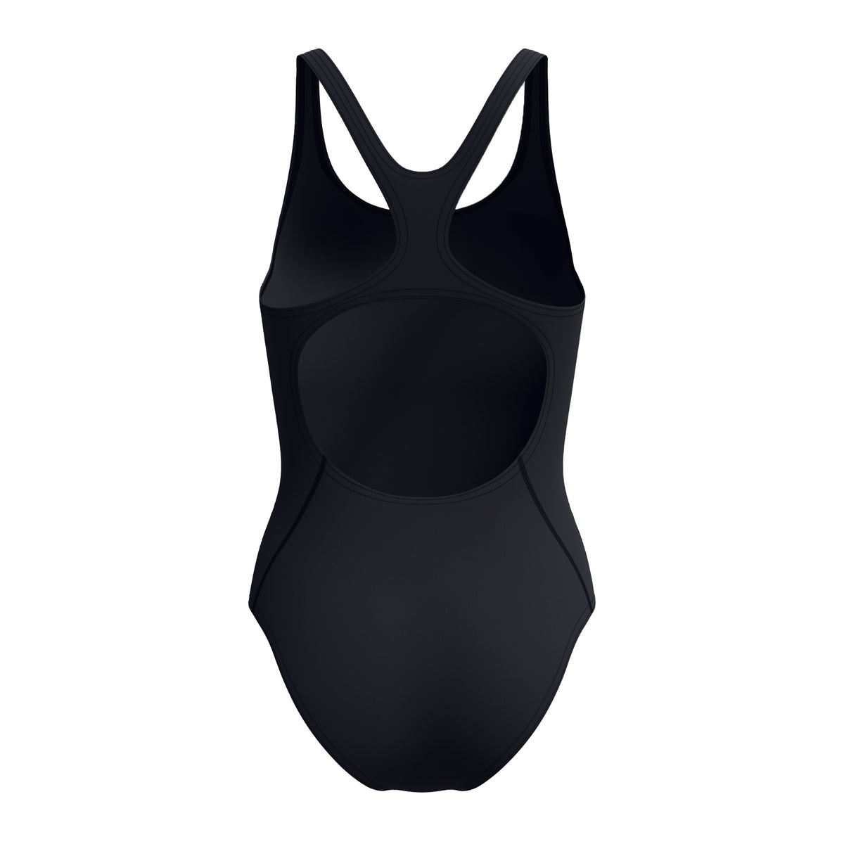 Black-Light Green - Back - Speedo Womens-Ladies Placement Medalist Printed One Piece Swimsuit