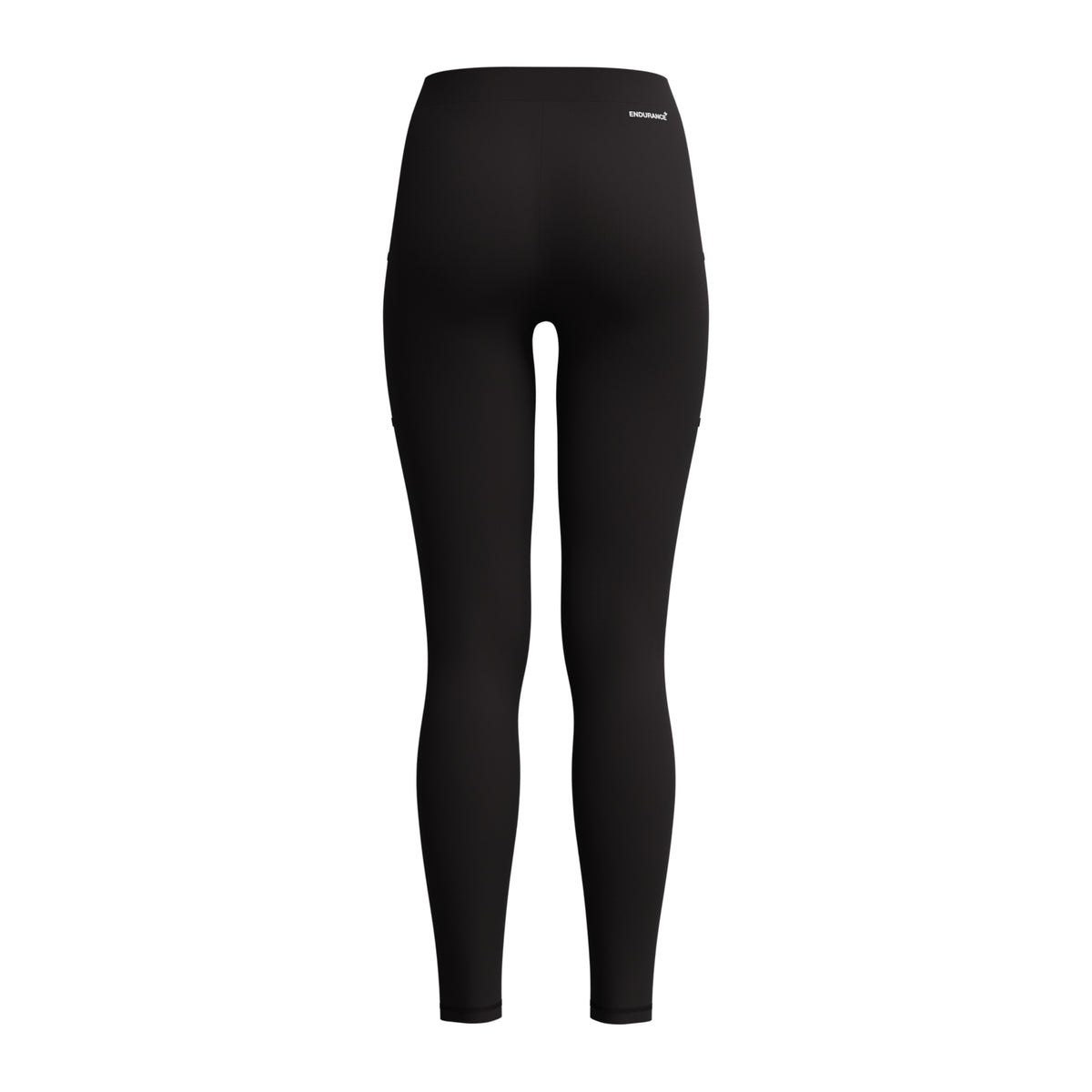 Black - Back - Speedo Womens-Ladies Modesty Endurance+ Swimming Leggings