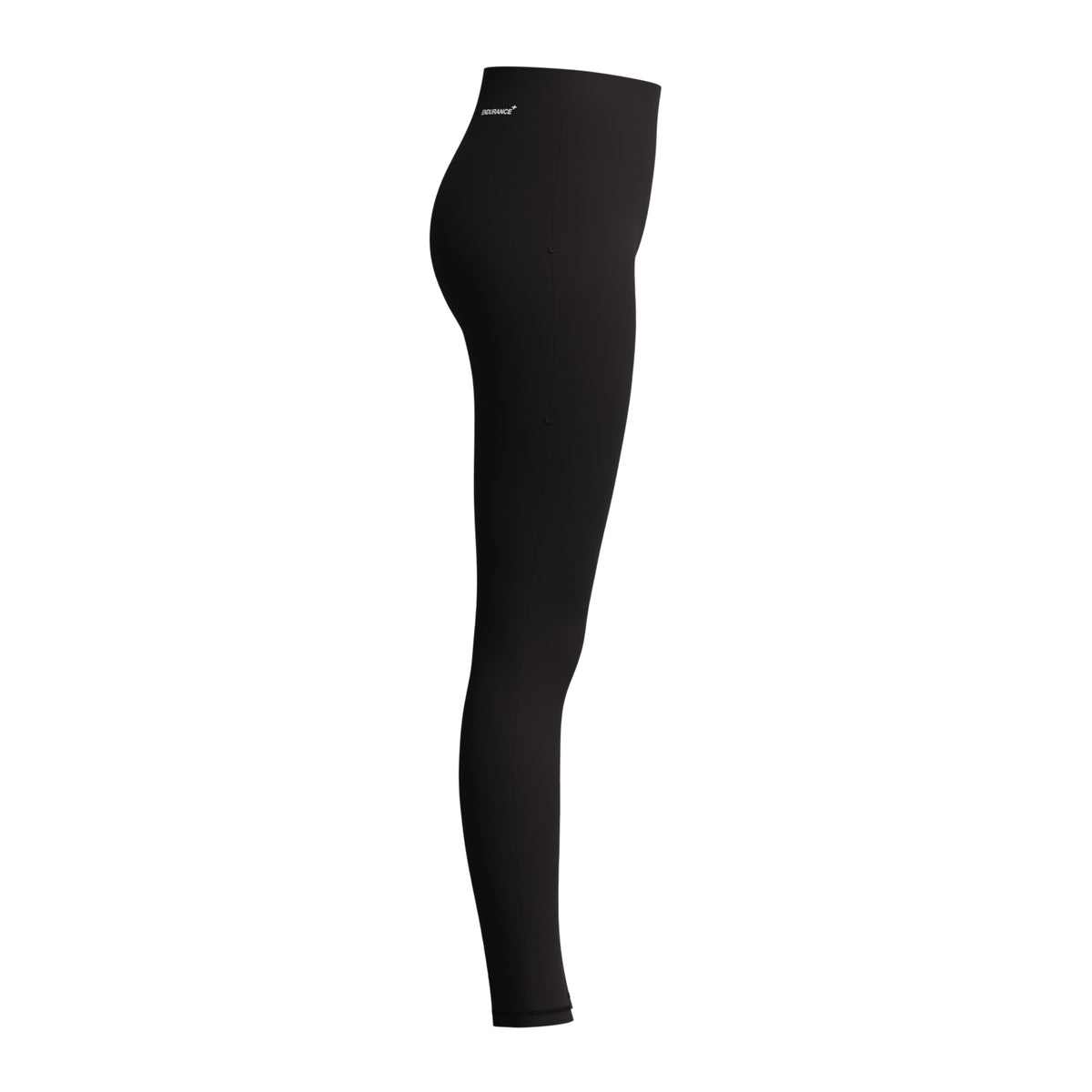Black - Side - Speedo Womens-Ladies Modesty Endurance+ Swimming Leggings
