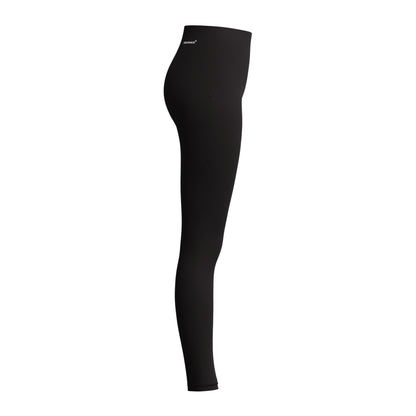 Black - Side - Speedo Womens-Ladies Modesty Endurance+ Swimming Leggings