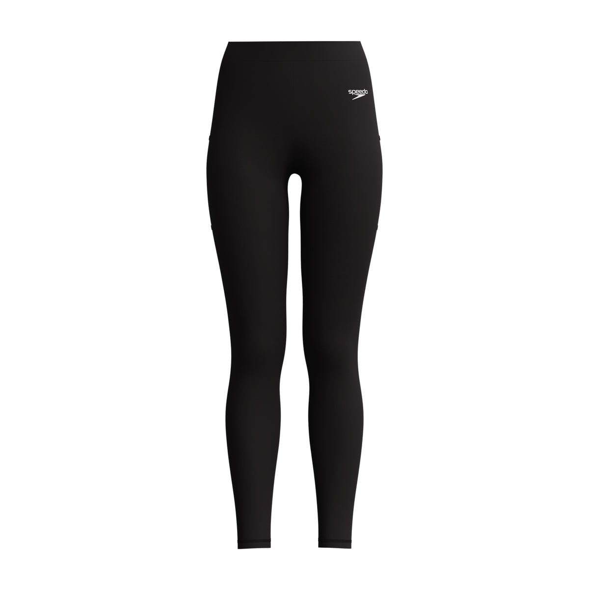 Black - Front - Speedo Womens-Ladies Modesty Endurance+ Swimming Leggings