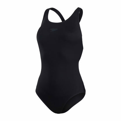Black - Front - Speedo Womens-Ladies Power Endurance+ One Piece Swimsuit