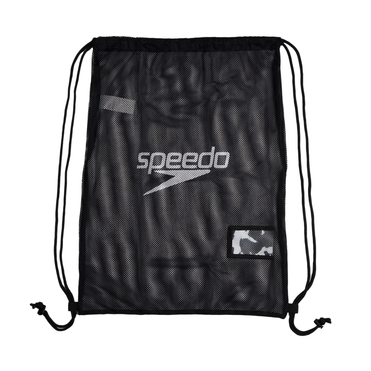 Black - Front - Speedo Equip Mesh 35L Drawstring Bag