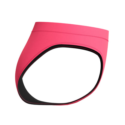 Pink - Side - Speedo Womens-Ladies Solid Bikini Bottoms