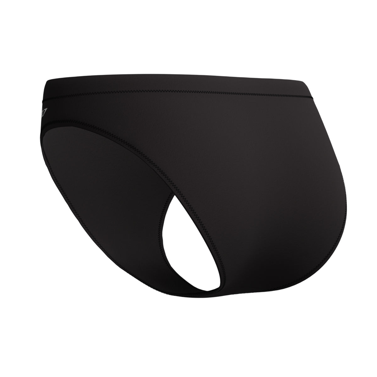 Black - Lifestyle - Speedo Womens-Ladies Solid Bikini Bottoms