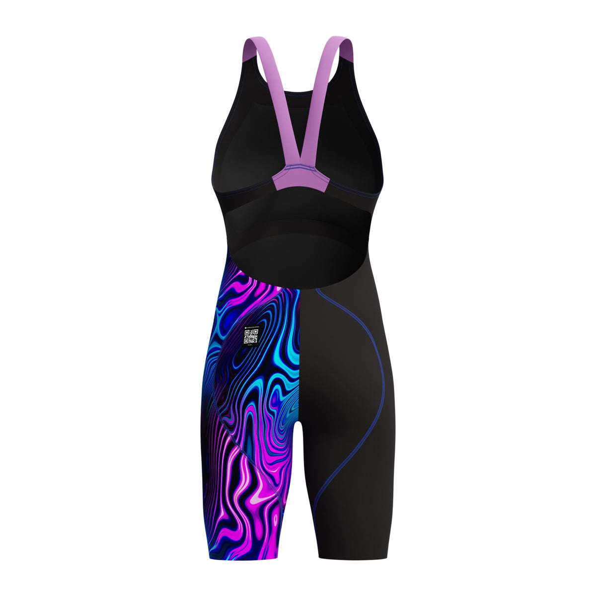 Black - Back - Speedo Womens-Ladies Fastskin LZR Ignite One Piece Swimsuit
