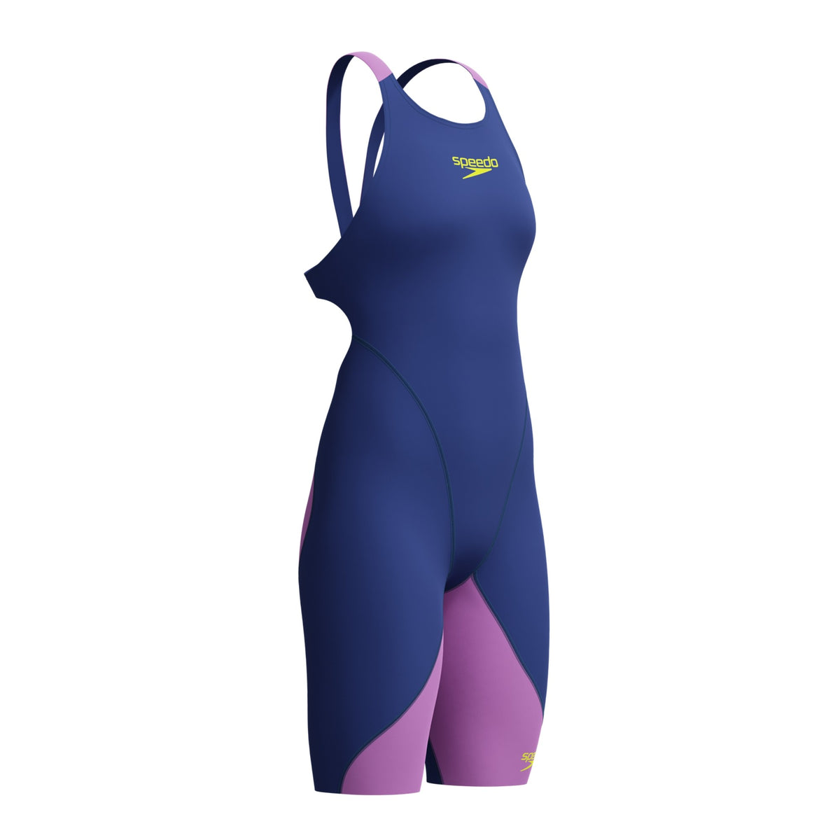 Navy - Lifestyle - Speedo Womens-Ladies Fastskin LZR Ignite One Piece Swimsuit