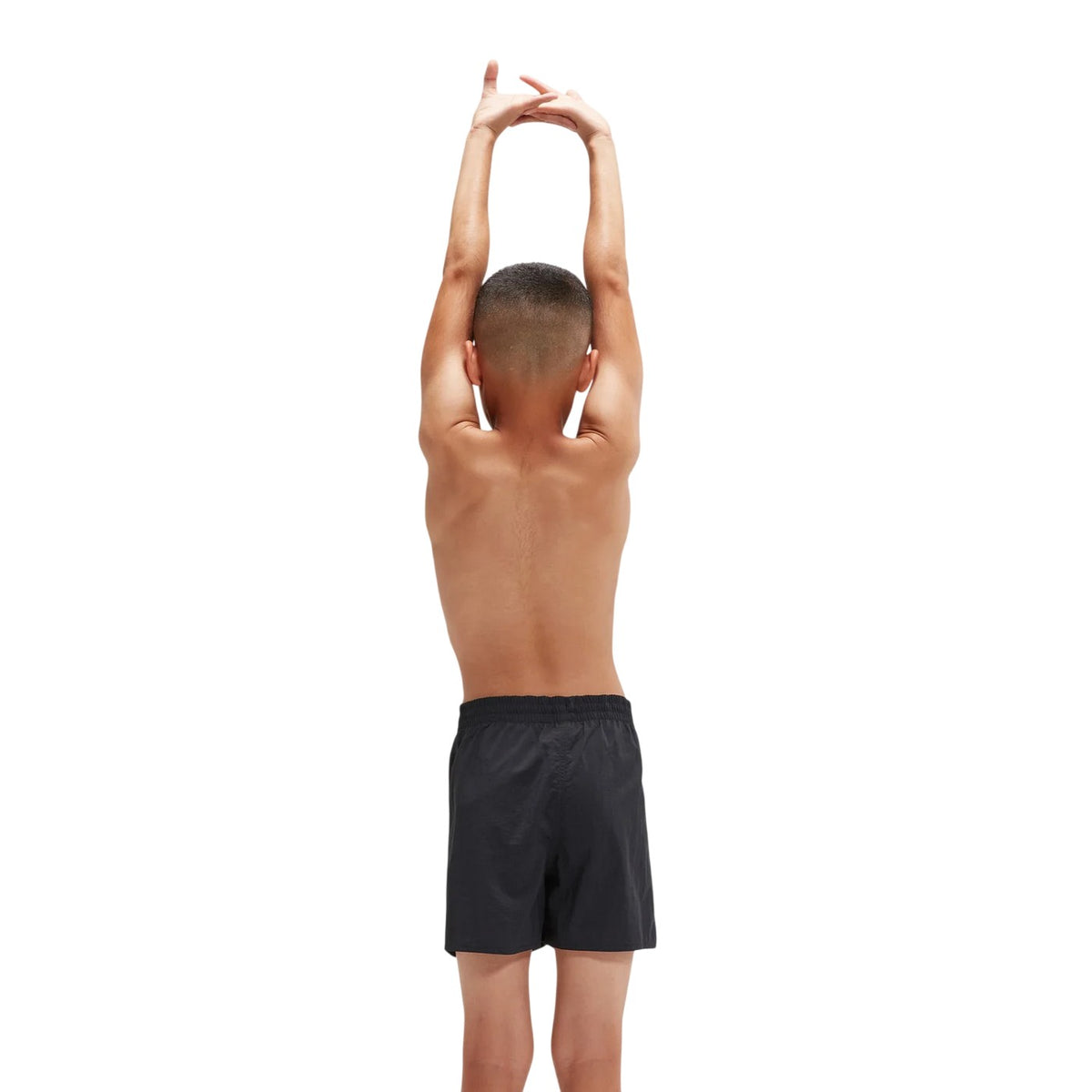 Black - Close up - Speedo Boys Essentials Swim Shorts