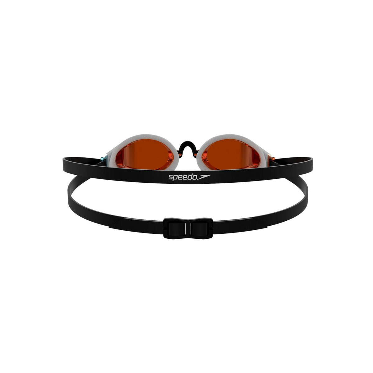 White - Back - Speedo Fastskin Speedsocket 2 Mirror Swimming Goggles
