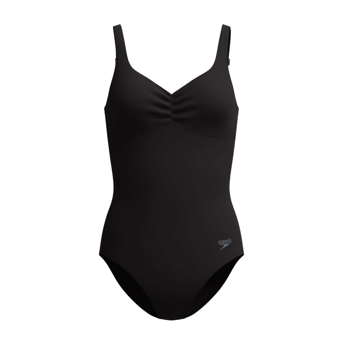 Black - Front - Speedo Womens-Ladies Shaping AquaNite One Piece Swimsuit