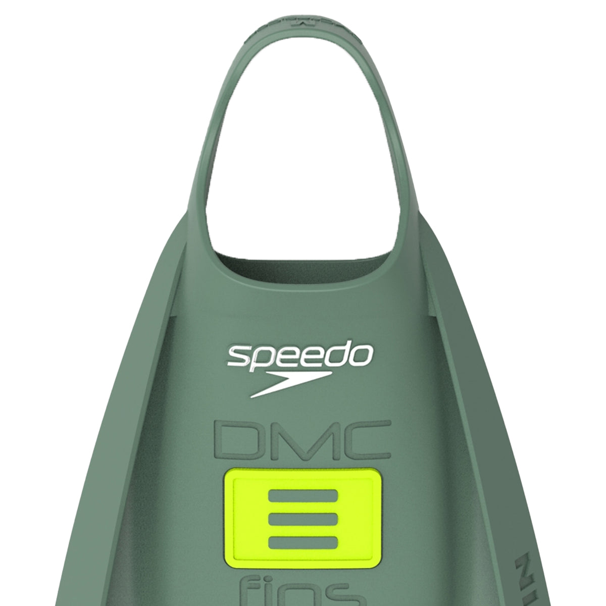 Green - Back - Speedo Unisex Adult DMC Super Diving Fin