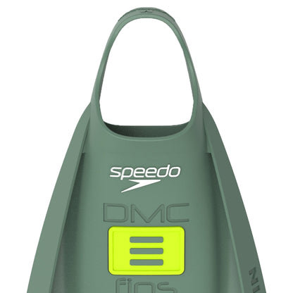Green - Back - Speedo Unisex Adult DMC Super Diving Fin