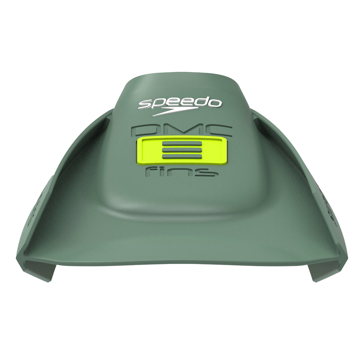 Green - Side - Speedo Unisex Adult DMC Super Diving Fin