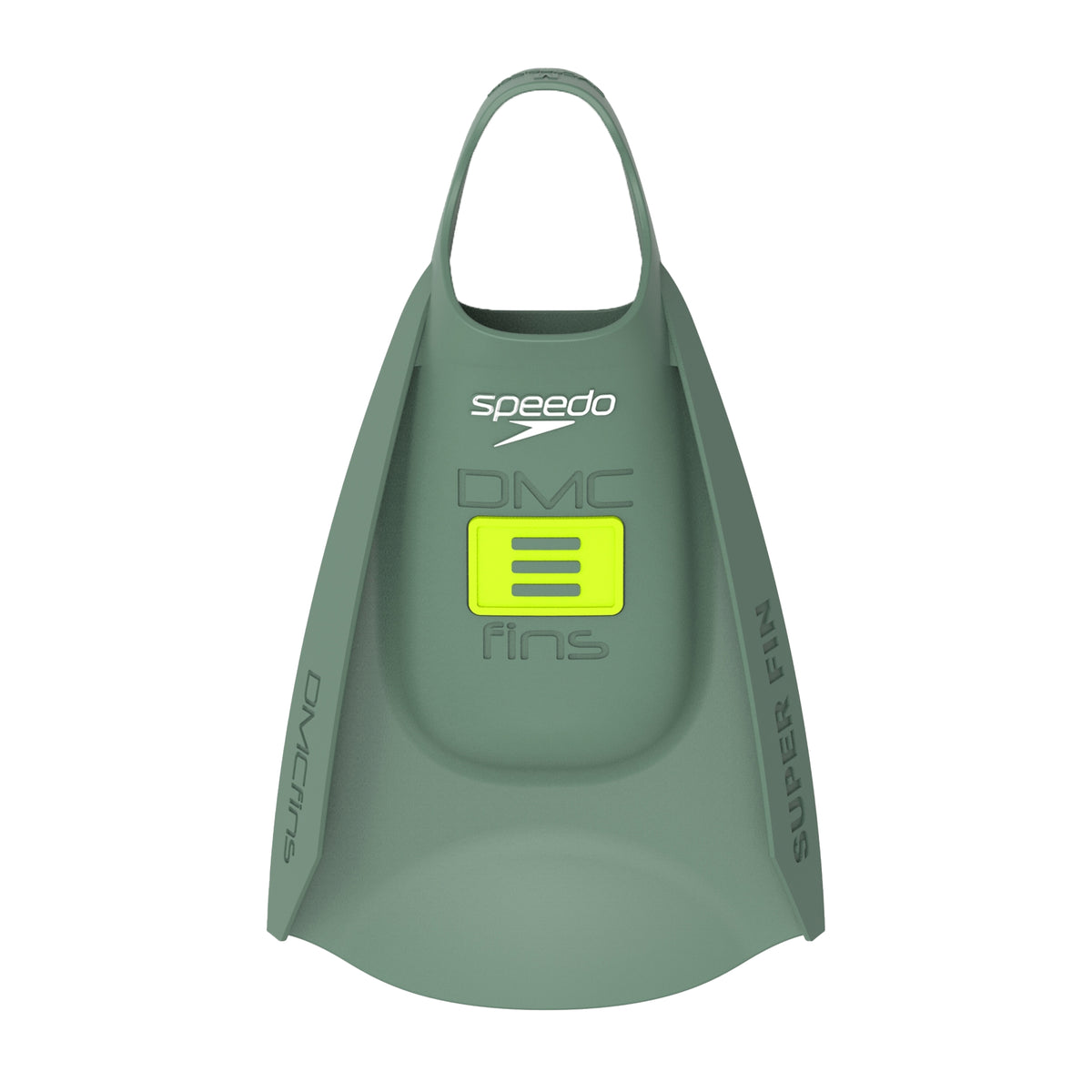Green - Front - Speedo Unisex Adult DMC Super Diving Fin