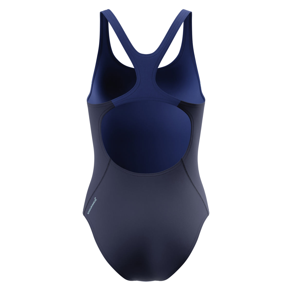 Blue - Back - Speedo Womens-Ladies Splice Medalist One Piece Swimsuit