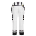 White-Grey - Back - Portwest Mens DX4 Detachable Holster Pocket Trousers