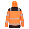 Orange-Black - Back - Portwest Mens PW3 5 In 1 Hi-Vis Safety Jacket