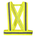 Yellow - Front - Portwest High-Vis Strap Vest