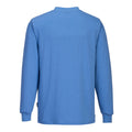 Hamilton Blue - Back - Portwest Mens Anti-Static Long-Sleeved T-Shirt