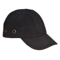 Black - Front - Portwest PW59 Bump Cap