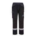 Black - Front - Portwest Mens WX3 Flame Resistant Work Trousers