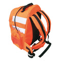 Orange - Back - Portwest Hi-Vis Backpack