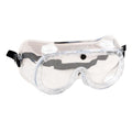 Clear - Front - Portwest Unisex Adult Indirect Vent Safety Goggles