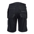 Black - Back - Portwest Mens PW3 Holster Pocket Shorts