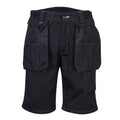 Black - Front - Portwest Mens PW3 Holster Pocket Shorts
